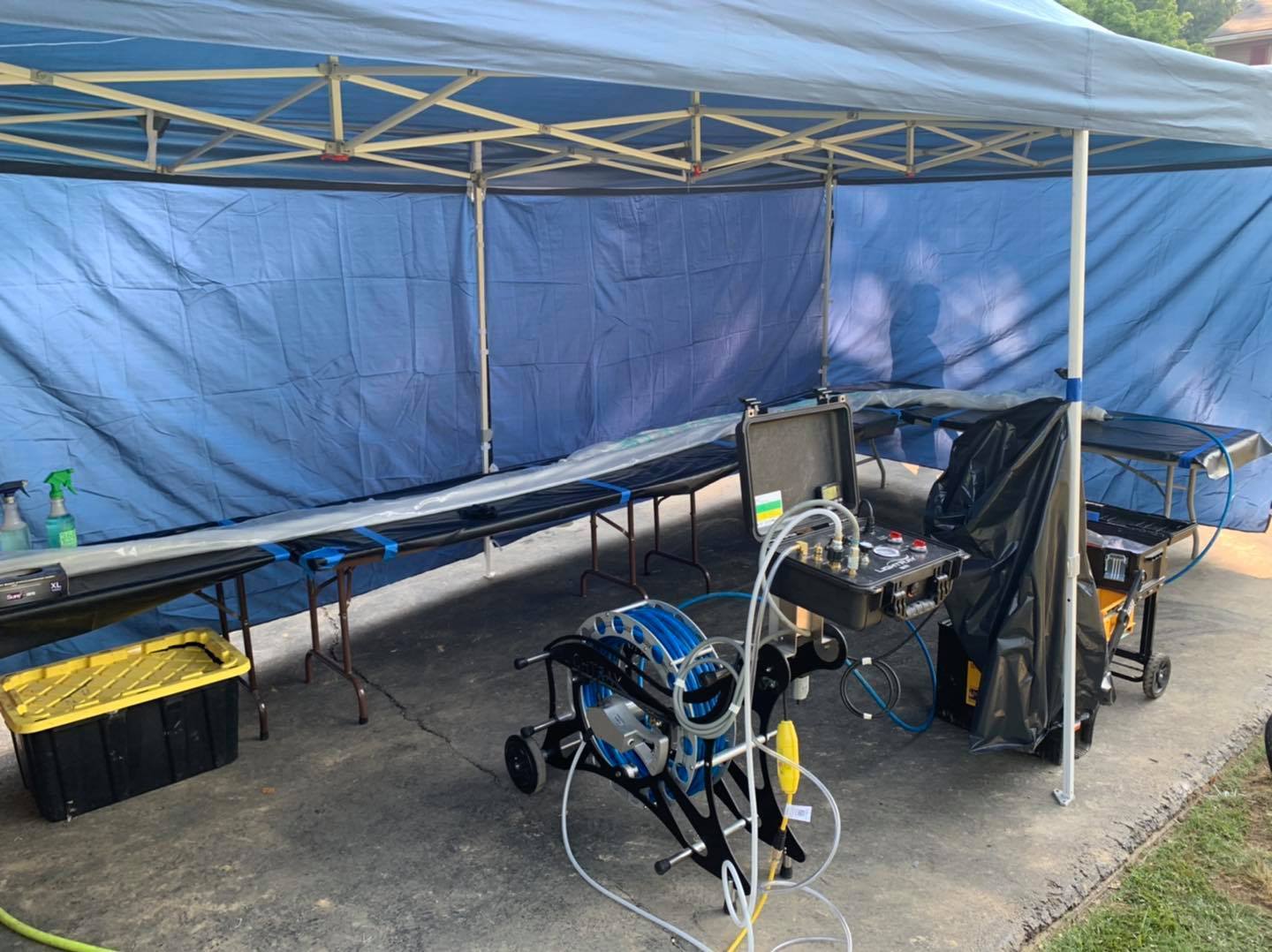 Job sites can be simplified with UV systems like the LightRay, meaning there’s less equipment for crews to operate and a smaller zone to control.